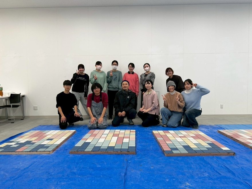 制作した作品と参加学生